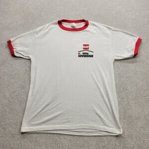 GAF Royal Sovereign Vintage T Shirt Men's XL Single Stitch Construction USA